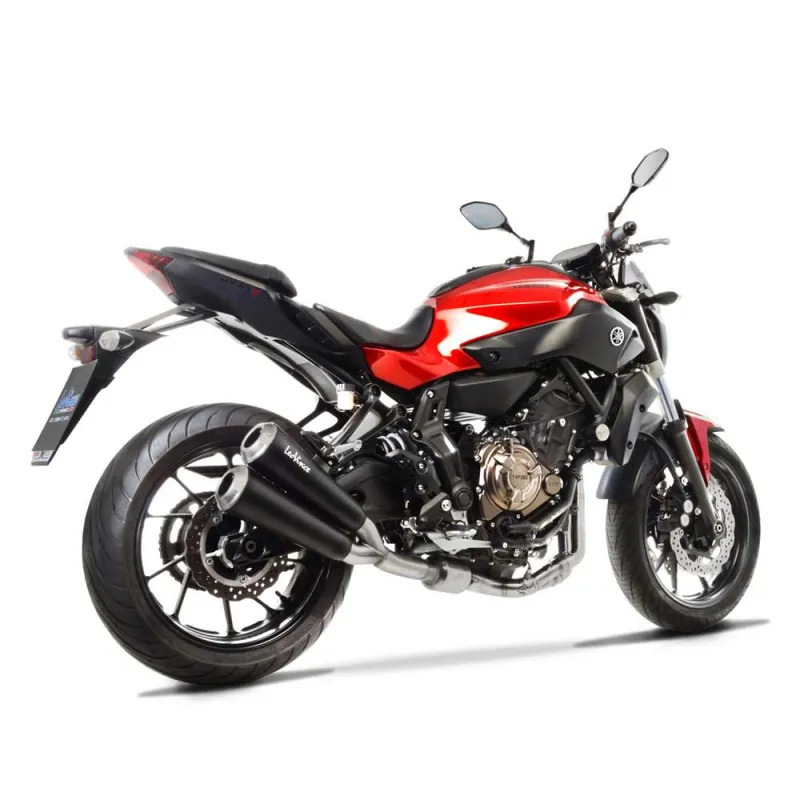 Beliebt Yamaha MT-07 Sportauspuff Komplettanlage LEOVINCE Doppelauspuff schwarz